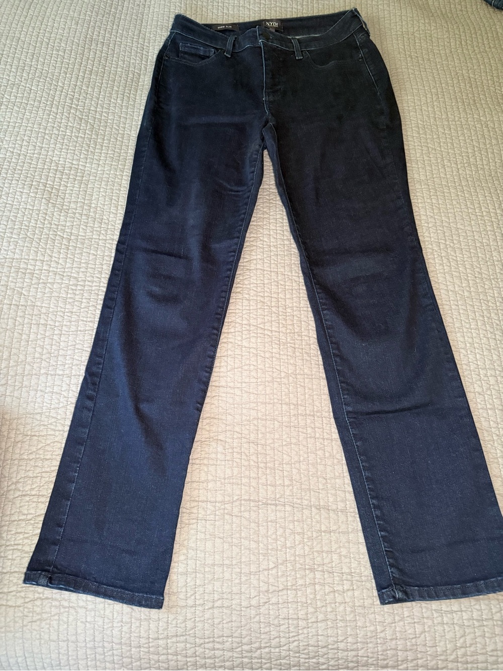 NYDJ Sherri Slim Straight Jeans
